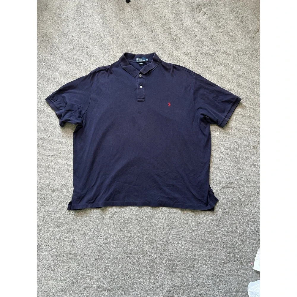 Ralph Lauren Polo Shirt 4XB 4XL XXXXL 4X Big Blue Red Pony RLPC Rugby Prep Mens